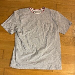 Lacoste men’s sleep shirt. Gray